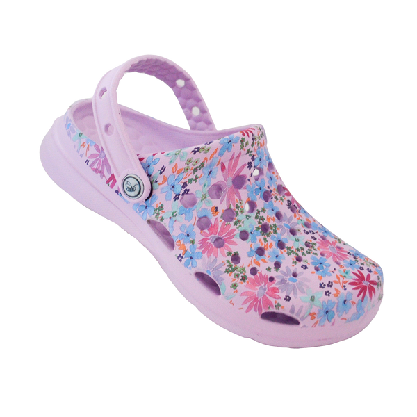 Kids' Active Clog - Painterly Floral